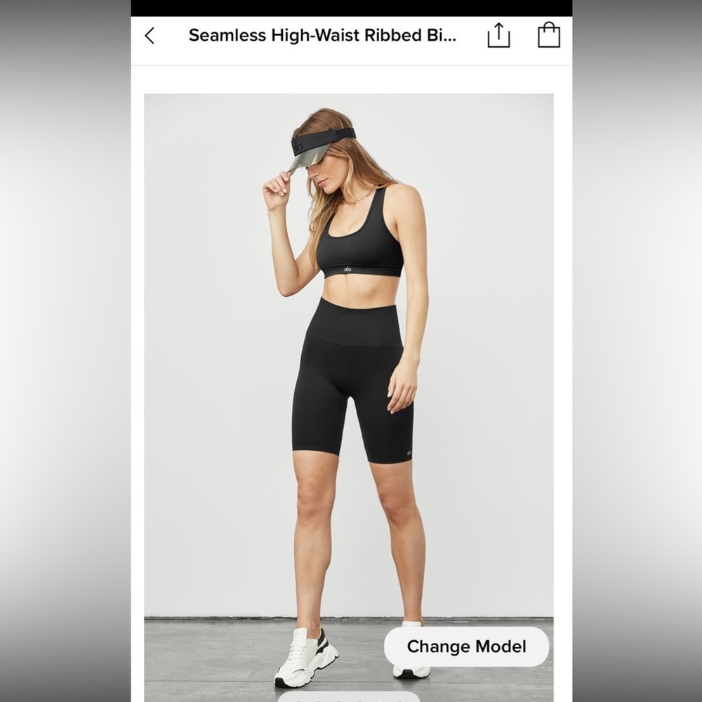 Alo Yoga Seamless High waist shorts